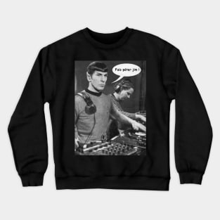 DjSpock Drop play The Bass Crewneck Sweatshirt